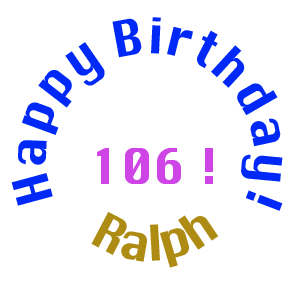 Happy Birthday, Ralph!